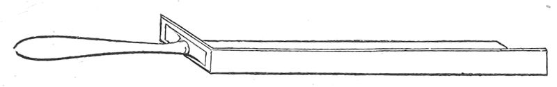Composing stick for corrections