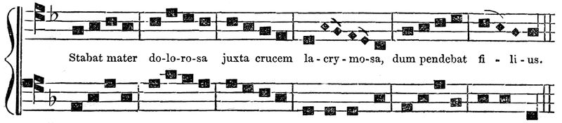 Old music notation
