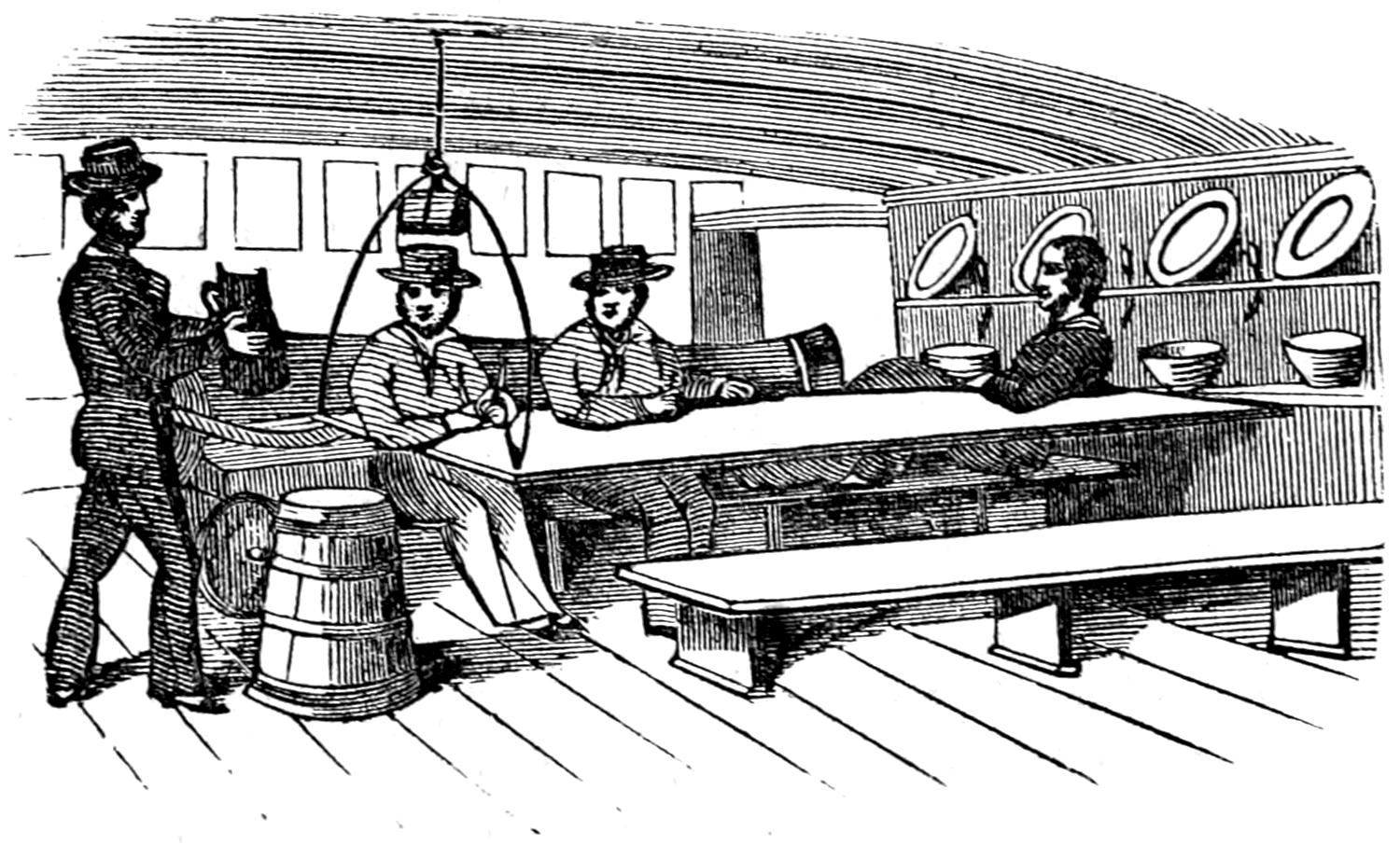Seamen relaxing