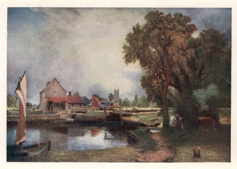 PLATE V.&mdash;DEDHAM MILL.